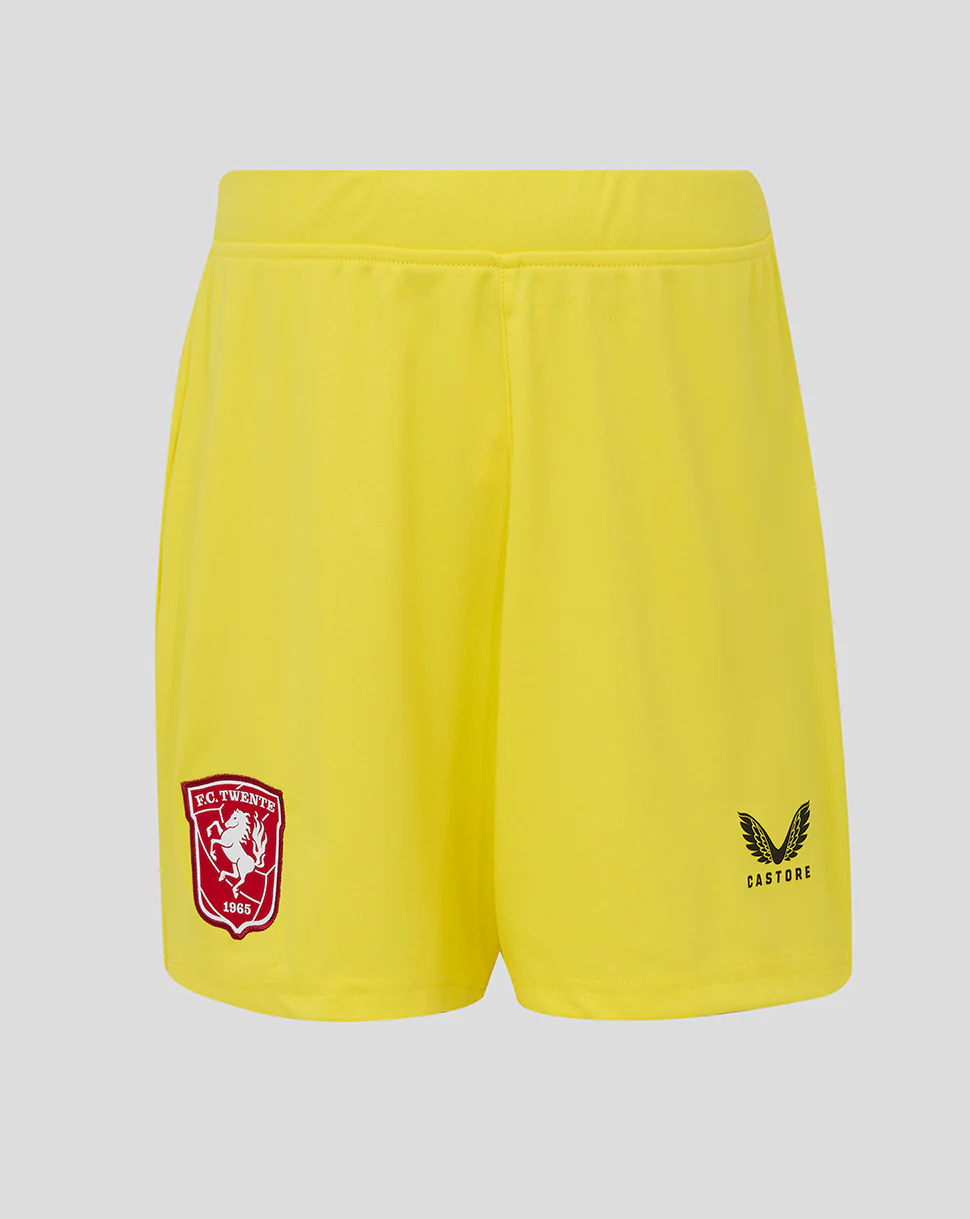 FC TWENTE KEEPERSSHORT 25/26 - JUNIOR - GEEL