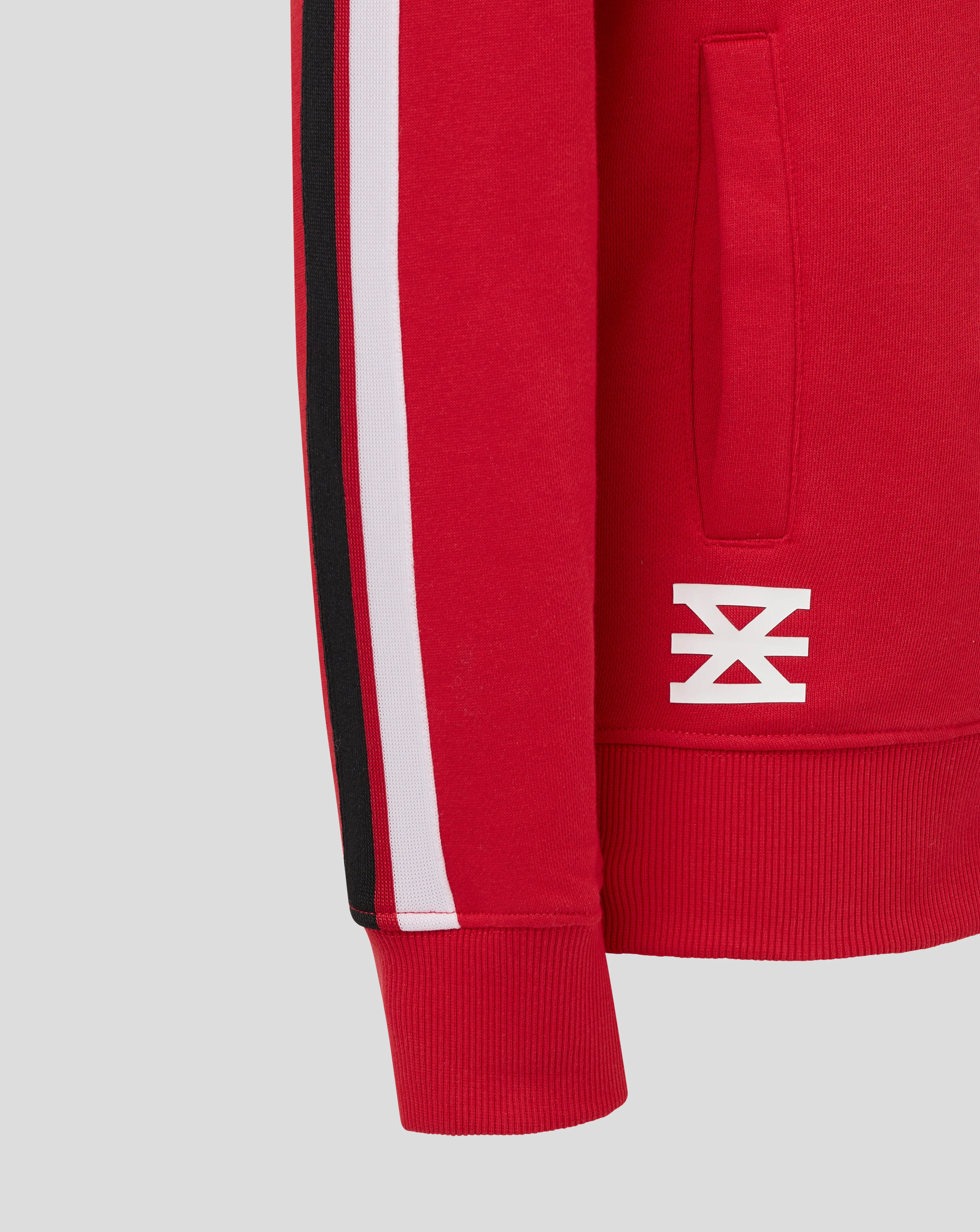FC TWENTE CLASSIC HOODY RITS - JUNIOR - ROOD