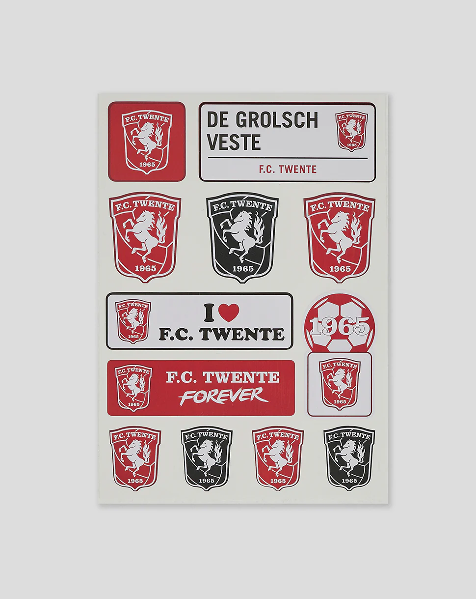 FC TWENTE STICKERVEL - KLEIN