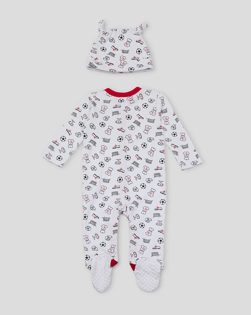 FC TWENTE BABY CADEAUSET (ROMPERTJE & MUTSJE)
